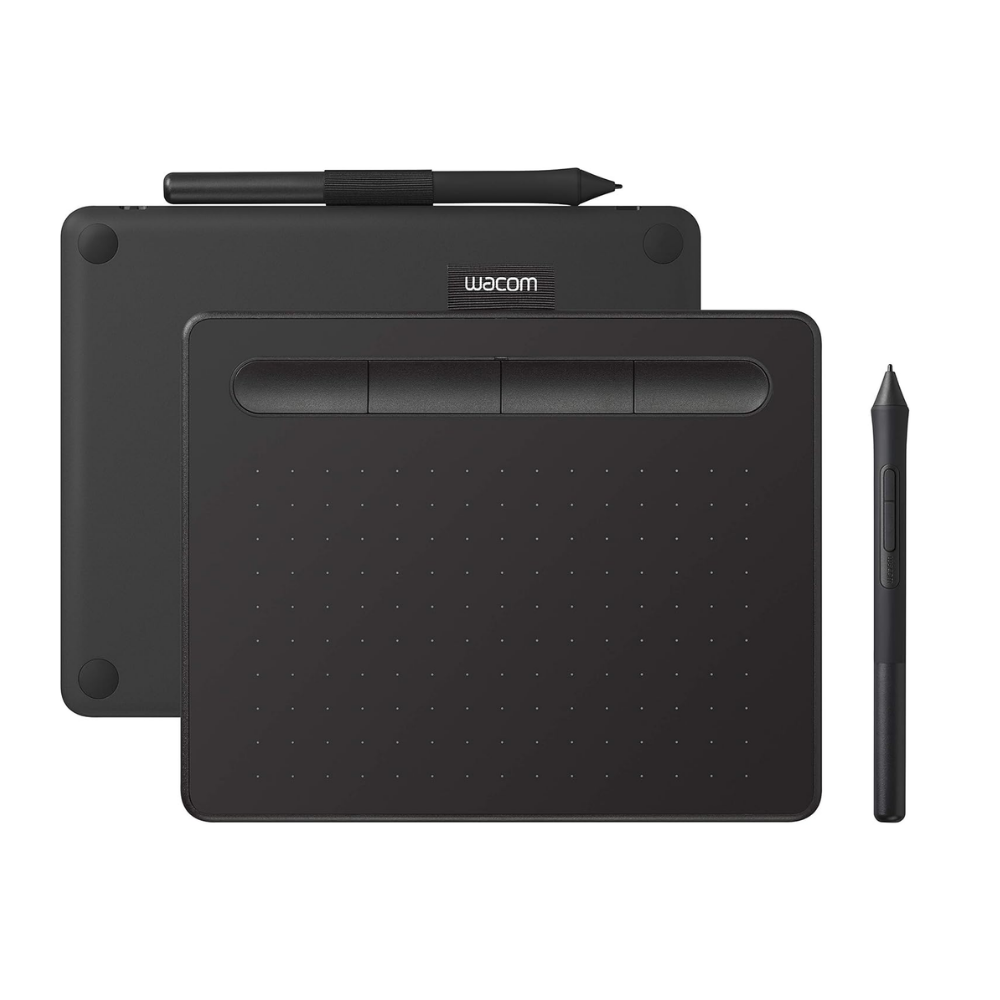wacom intuos s (ctl 4100k) tablet grafik, pen 4k pa bateri, 4096 nivele presioni, usb,