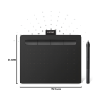 wacom intuos s (ctl 4100k) tablet grafik, pen 4k pa bateri, 4096 nivele presioni, usb,