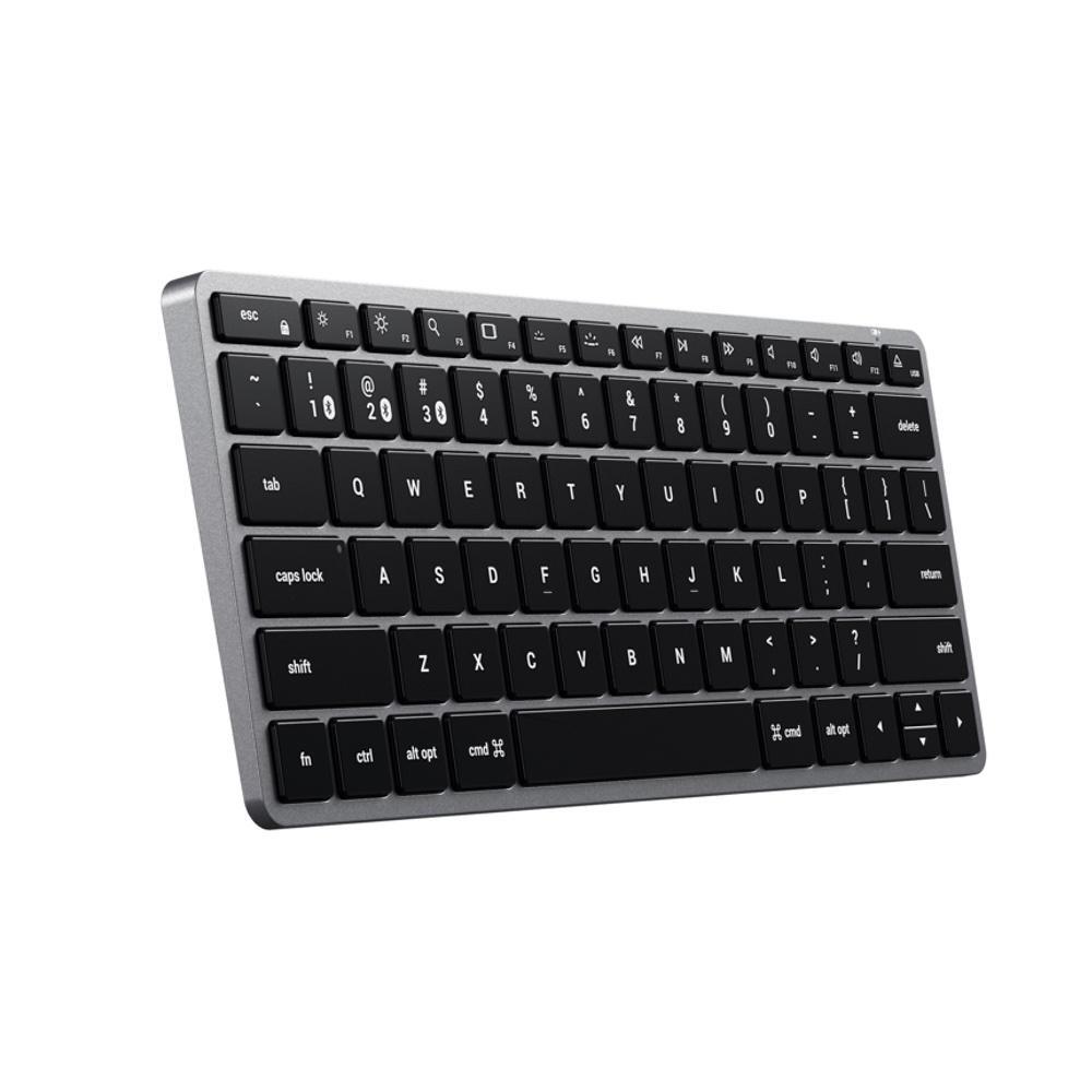 tastierë satechi slim x1 bluetooth backlit keyboard, bluetooth 5.0, usb c, backlit