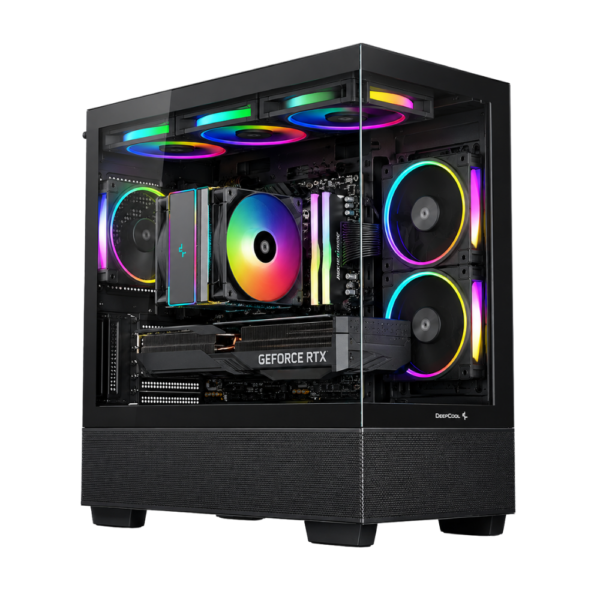 deepcool cg530 gaming pc, core i9 gen14, 32gb ddr5, 2tb ssd nvme, rtx 5070/12gb, new