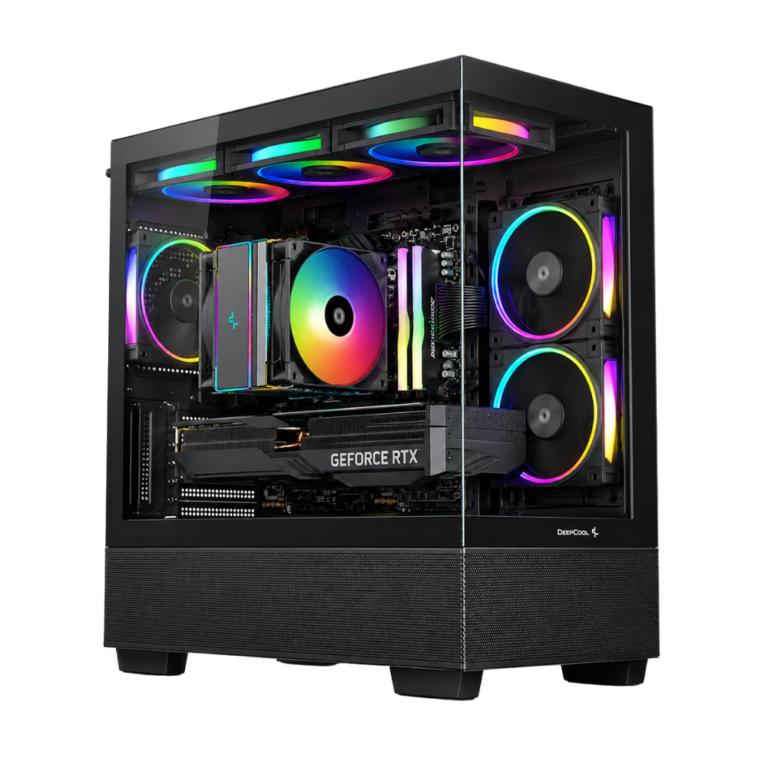 deepcool cg530 gaming pc, core i9 gen14, 32gb ddr5, 2tb ssd nvme, rtx 5070/12gb, new