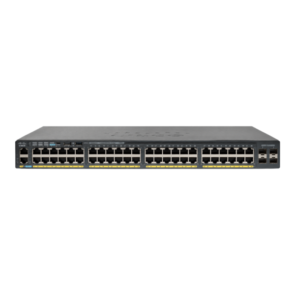 cisco catalyst c2960x 48 port gigabit switch, 4x sfp