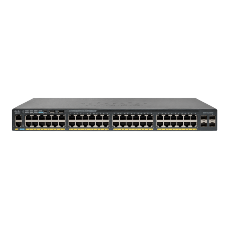 cisco catalyst c2960x 48 port gigabit switch, 4x sfp