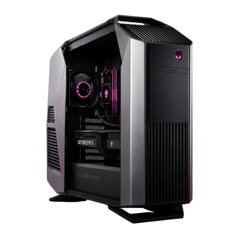 dell alienware aurora r5 gaming pc, intel i7 gen6, 64gb ddr4, 512gb ssd nvme, gtx 1080/8gb
