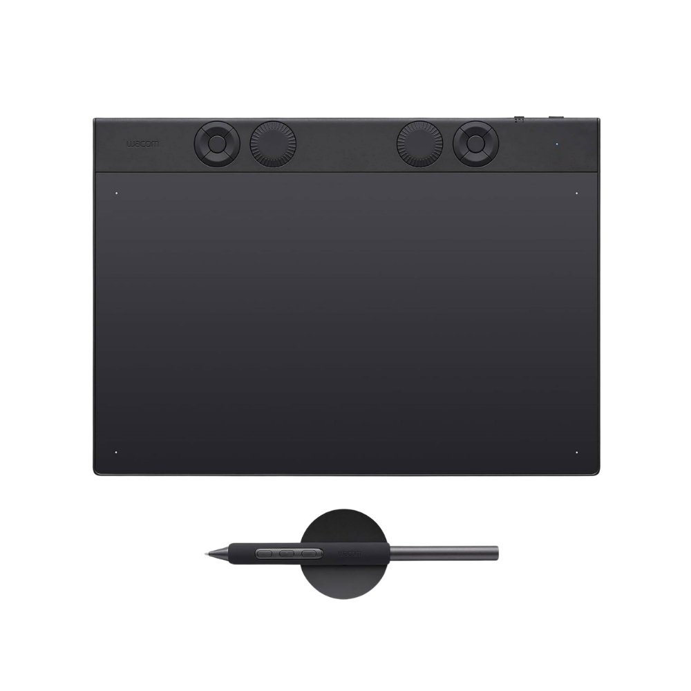 wacom intuos pro ptk 670 tablet grafik profesional bluetooth & usb, new