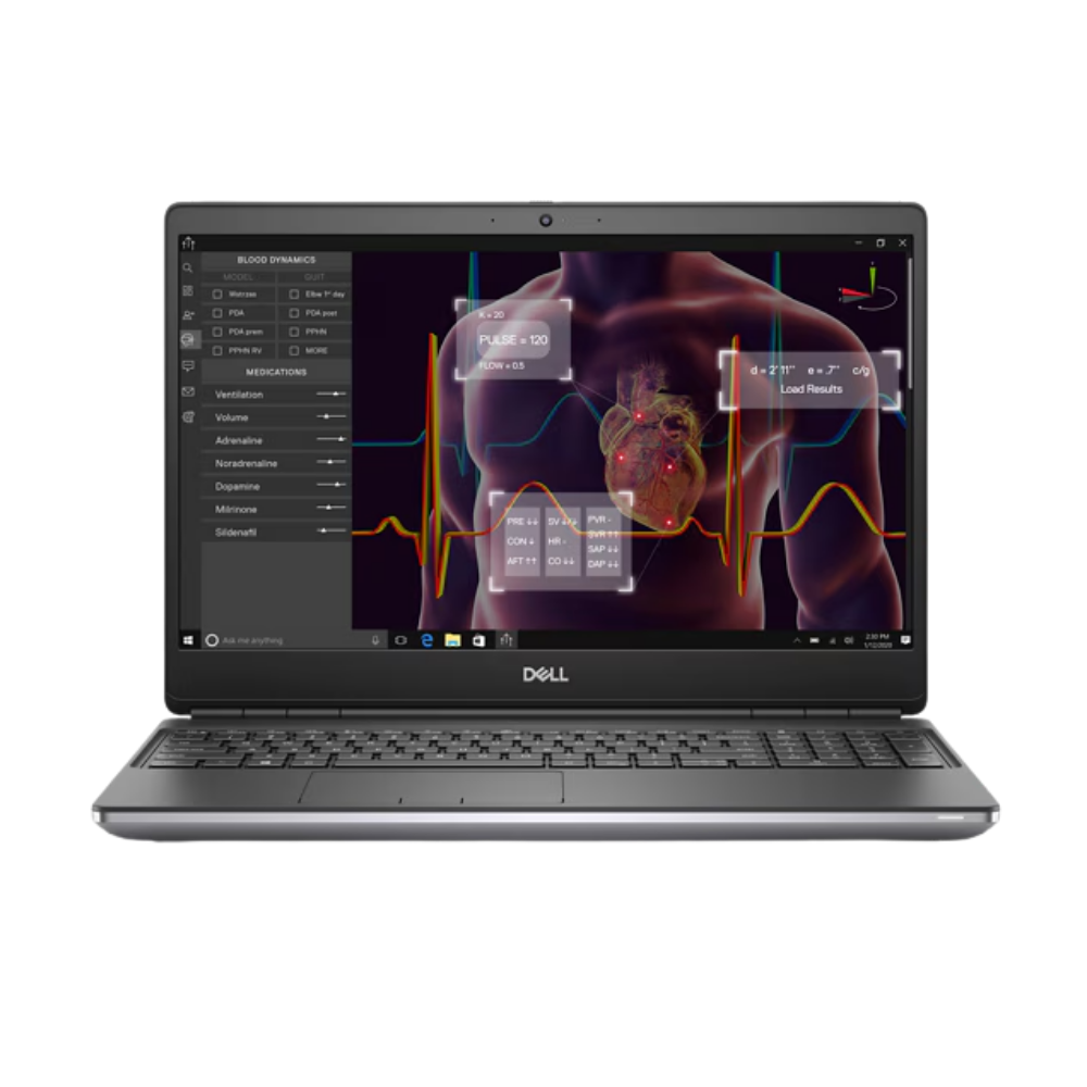 dell precision 7750 17.3" fhd mobile workstation, intel i7 gen10, 32gb ddr4, 512gb nvme ssd, rtx 3000/6gb