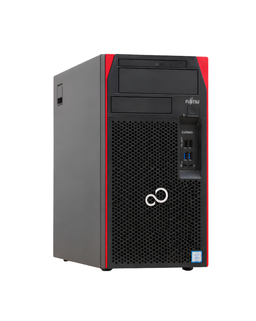 fujitsu esprimo p757 desktop pc, intel i5 gen6, 8gb ddr4, 128gb m.2 ssd
