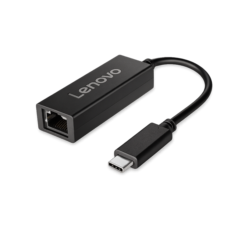 lenovo usb c to ethernet adapter gigabit rj 45, new