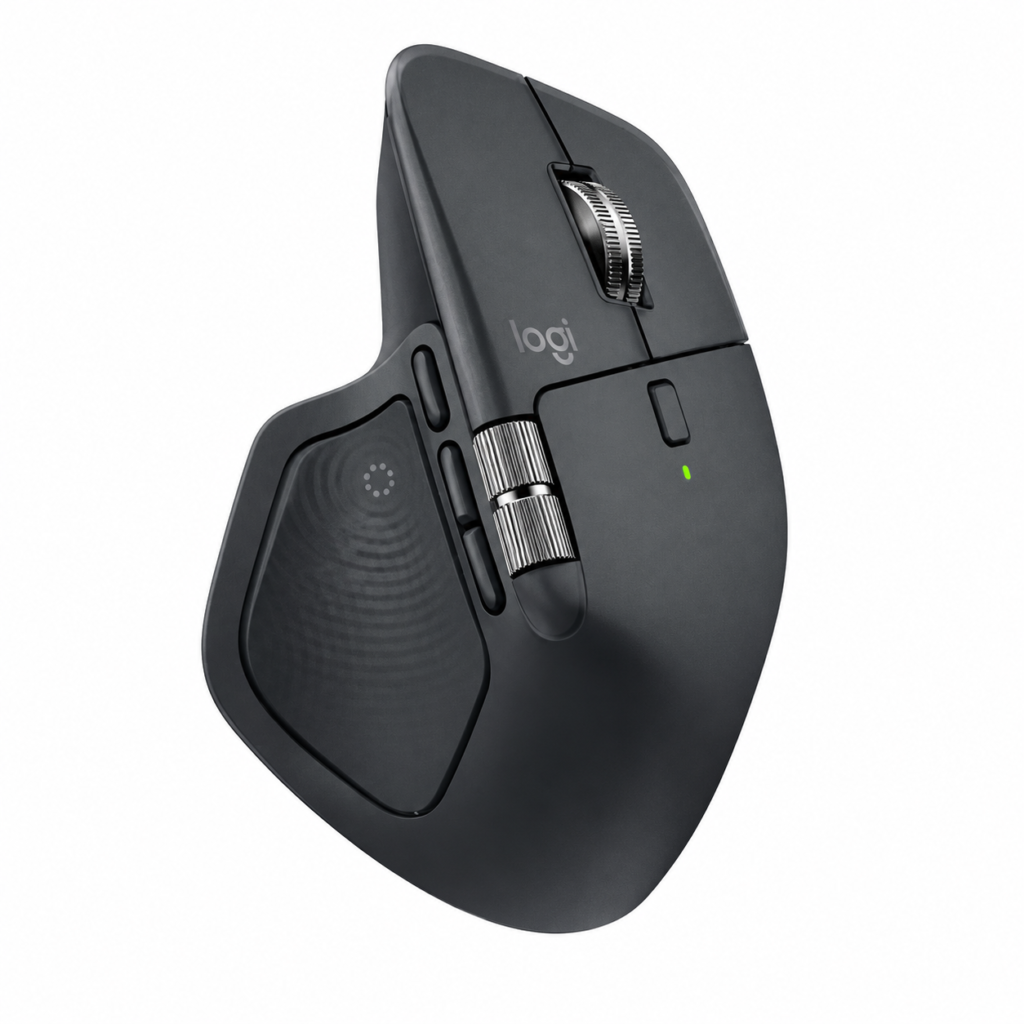 logitech mx master 4 wireless mouse, new