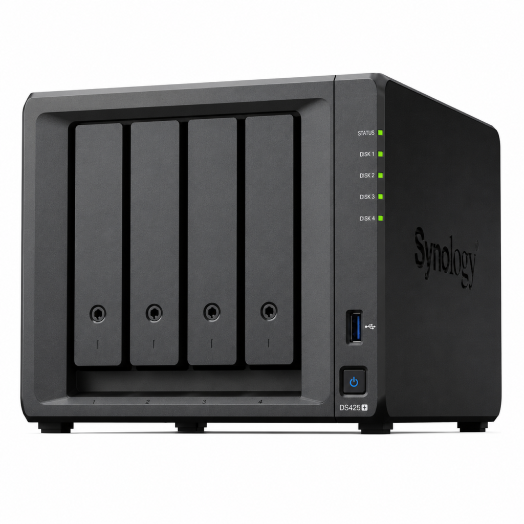 synology diskstation ds425+ 4 bay nas storage