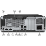 hp 600 g6 sff pc, intel i5 gen10, 16gb ddr4, 256gb ssd nvme