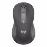 logitech signature m650 l left wireless mouse, silent click, bluetooth & logi bolt, 4000 dpi, new