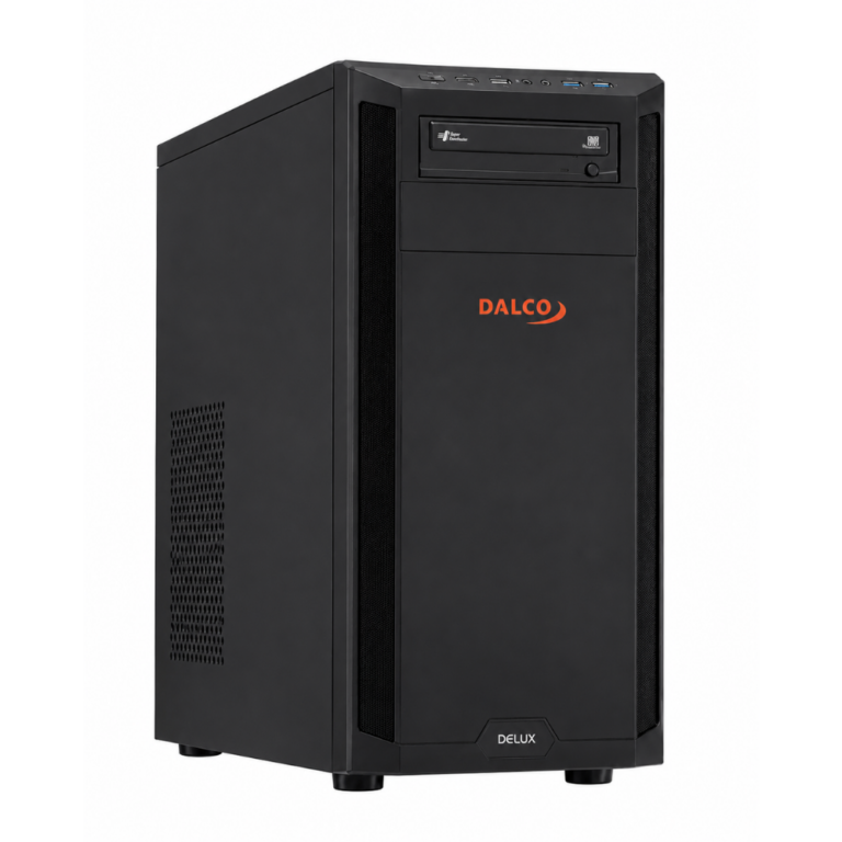 dalco tower workstation, intel core i7 7800x, 64gb ddr4, 240gb ssd, gtx 1050 ti 4gb, used