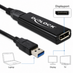 delock usb 3.0 to displayport adapter, up to 2560×1600