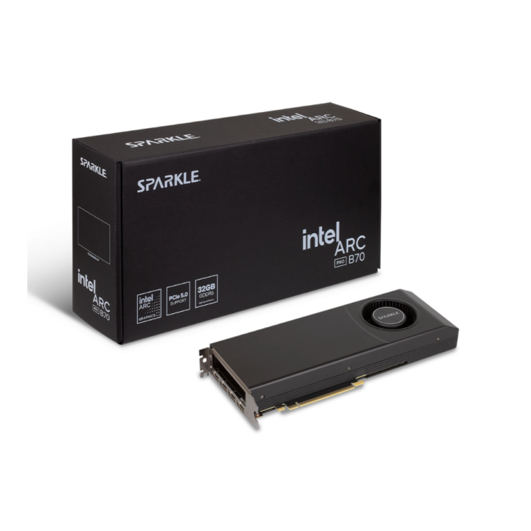 kartë grafike asrock intel arc pro b70 32gb gddr6 black