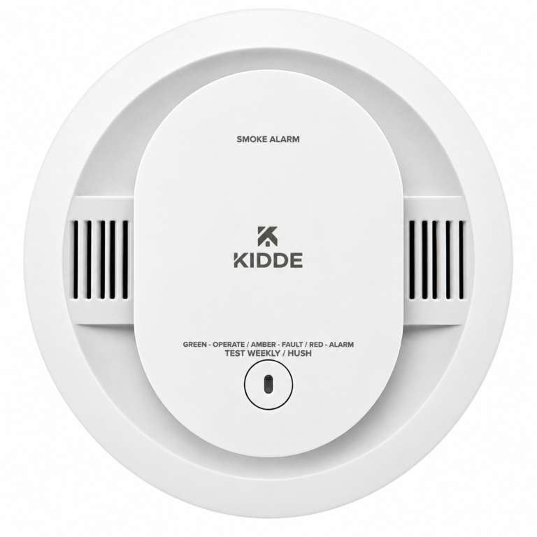 kidde detect 20sd10 smoke alarm, photoelectric sensor, 10 year sealed lithium battery, new