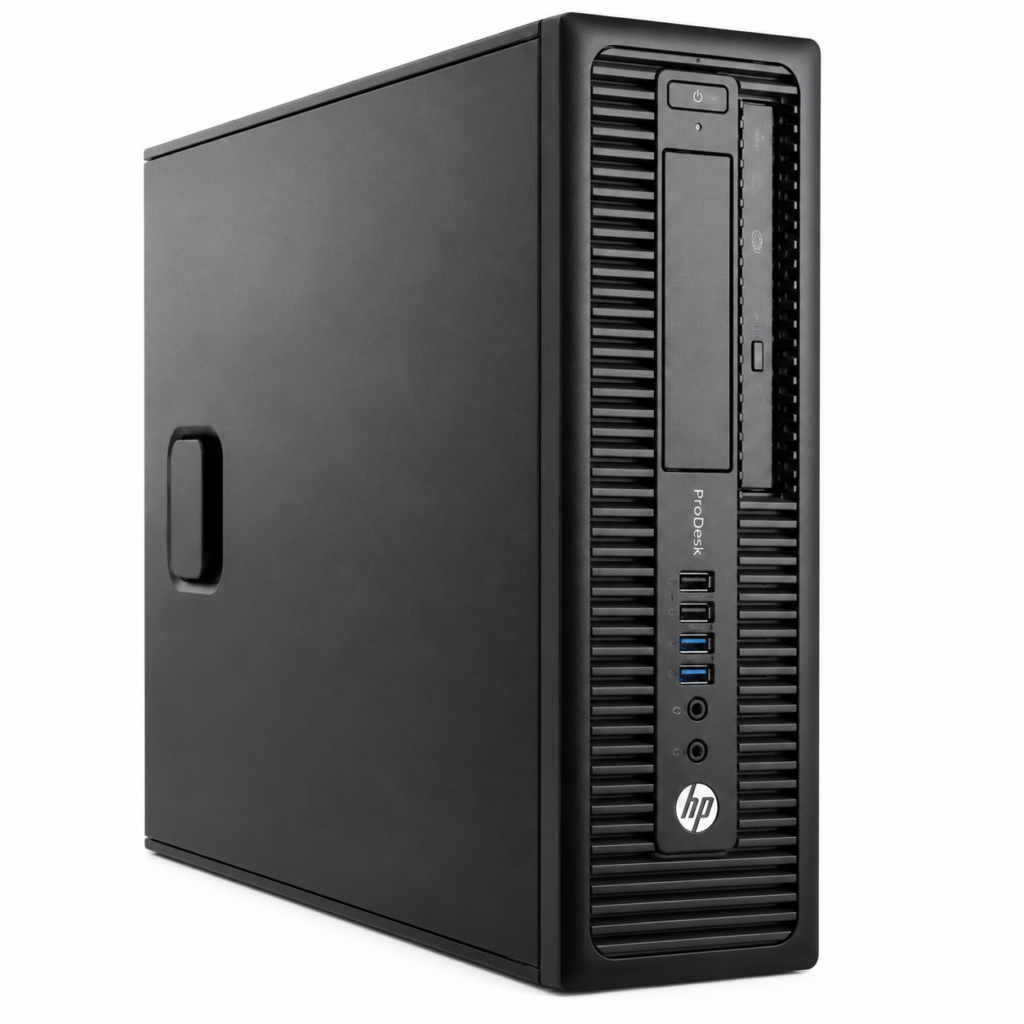 hp 800 g1 sff desktop pc, core i5 gen4, 8gb ram, 128gb ssd