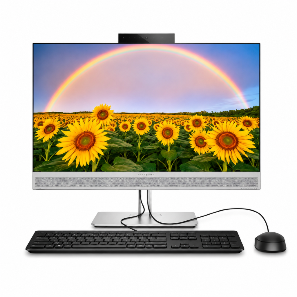 hp eliteone 800 g5 23.8" fhd touch all in one, core i5 gen9, 16gb ram, 256gb ssd