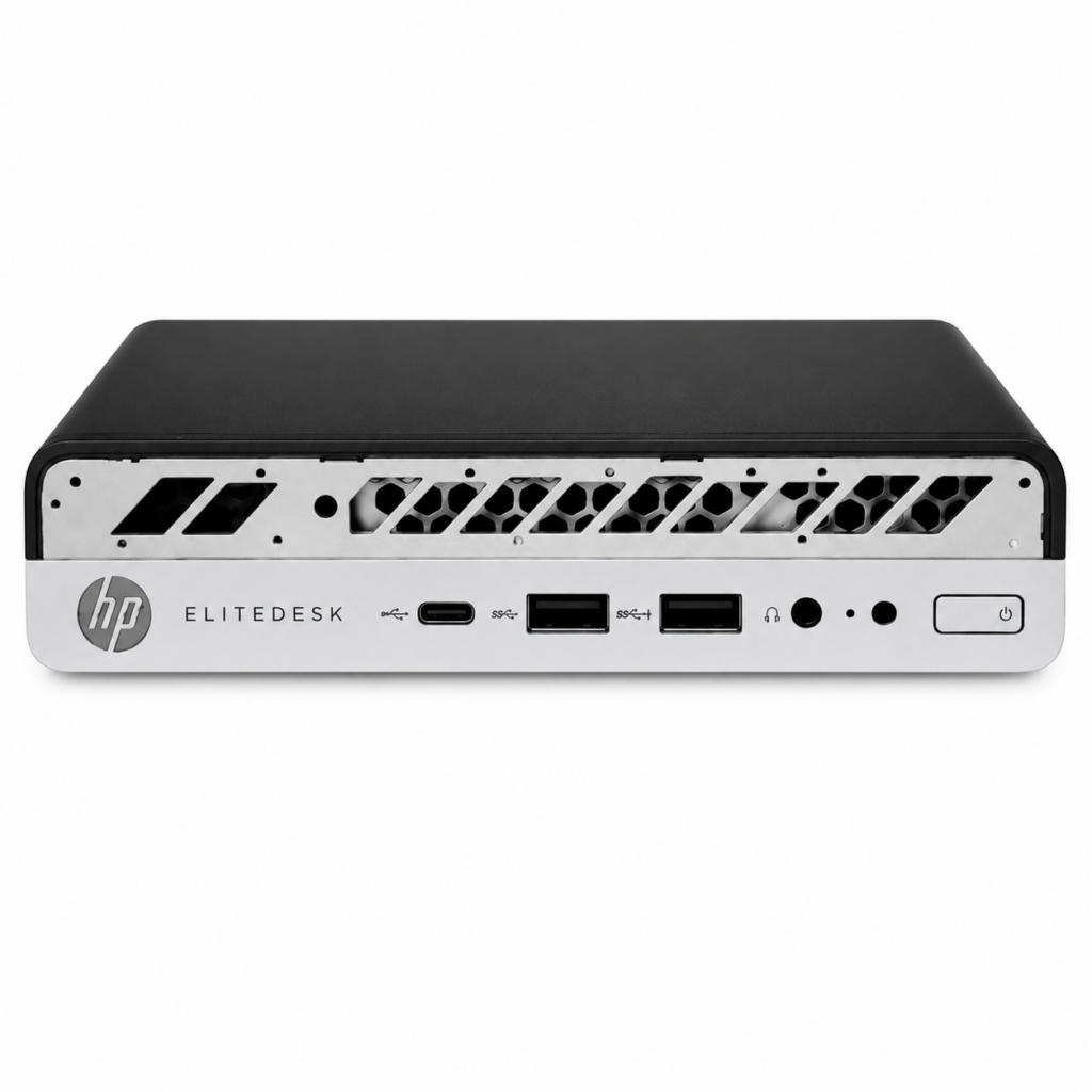 hp prodesk 600 g3 office mini pc, core i3 gen6, 16gb ram, 256gb ssd