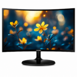 Samsung C27F390FHR 27" FHD Curved Monitor, 1920×1080, 60Hz, 4ms