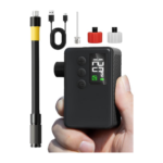 gputek bg bl01 mini pompë elektrike për biçikletë, 120 psi, ekran dixhital, usb c