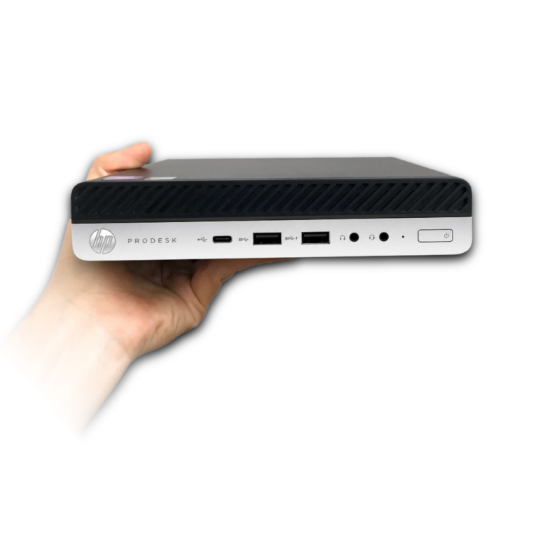 hp prodesk 600 g3 office mini pc, core i3 gen6, 16gb ram, 256gb ssd
