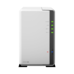 synology ds223j 2 bay nas storage, realtek rtd1619b quad core 1.7ghz, 1gb ddr4, 1gbe, new