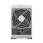 synology ds223j 2 bay nas storage, realtek rtd1619b quad core 1.7ghz, 1gb ddr4, 1gbe, new