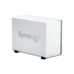 synology ds223j 2 bay nas storage, realtek rtd1619b quad core 1.7ghz, 1gb ddr4, 1gbe, new