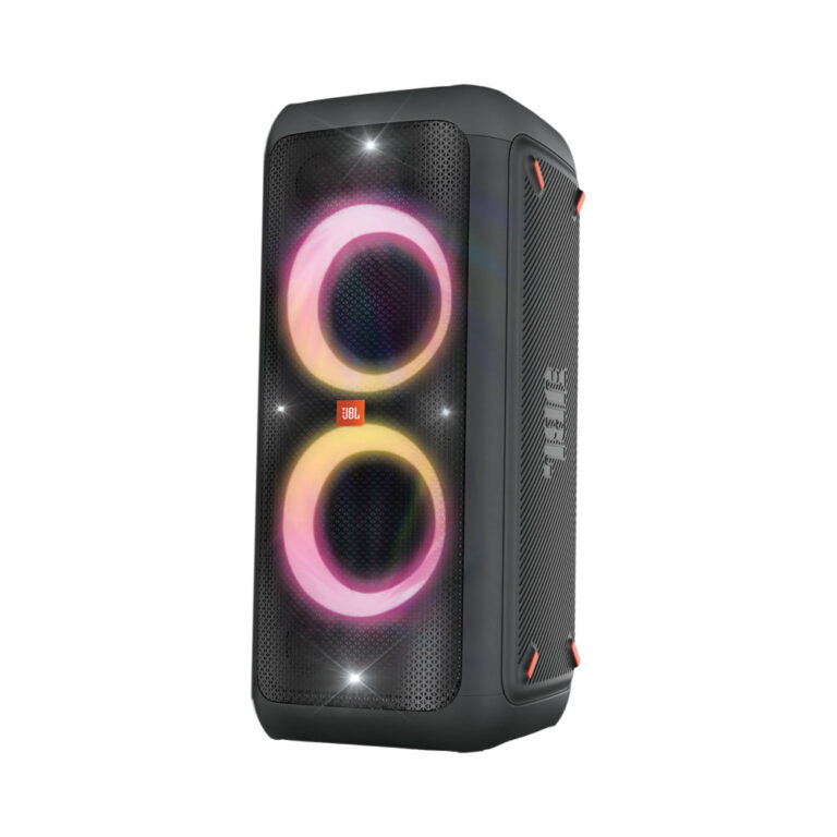 jbl partybox stage 320 portable party speaker, 240w rms, bluetooth 5.4, 18h battery, new