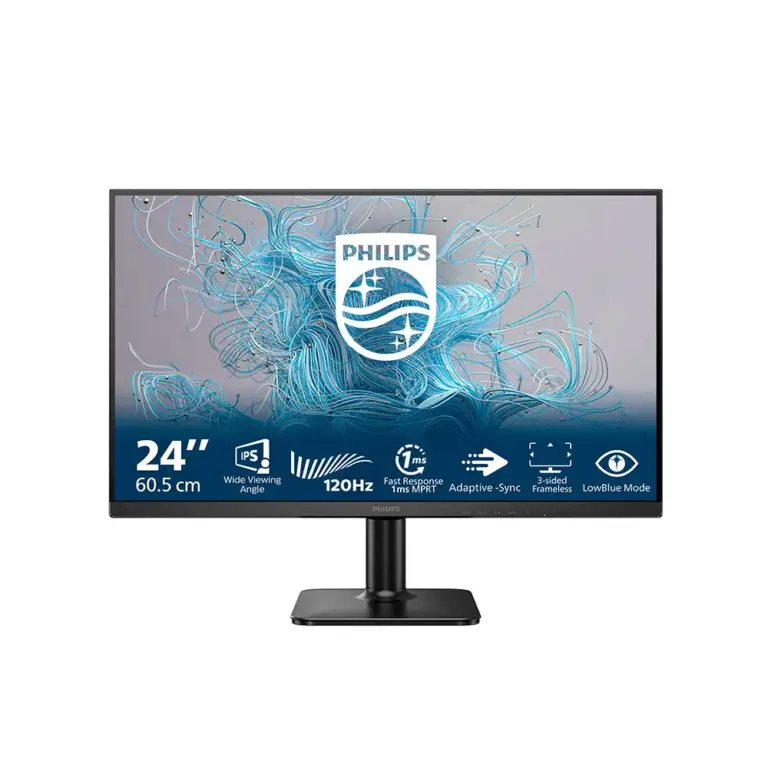 philips 24e2n1110 24″ fhd ips professional monitor, 120hz, 1ms, new