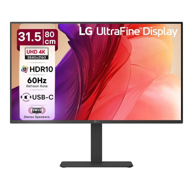 lg ultrafine 32u720a b 31.5″ 4k uhd professional monitor, 3840×2160, 60hz, 5ms, usb c, new