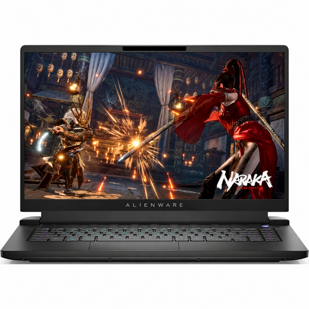 dell alienware m15 r7 gaming laptop, core i7 12700h, 32gb ddr5, 512gb nvme ssd, rtx 3060 6gb, 15.6″ qhd 240hz, black, used