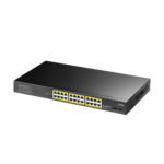 cudy gs1028ps2 24 port gigabit poe+ professional switch, 300w, 2× gbe + 2× gigabit combo ports, new