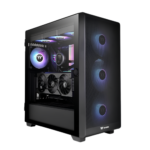 thermaltake s250 tg argb gaming pc, ryzen 7 9800x3d, 32gb ddr5 ram, 1tb nvme ssd, radeon rx 9070 xt 16gb, new