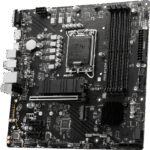 msi pro b760m p motherboard, lga1700, ddr5, micro atx